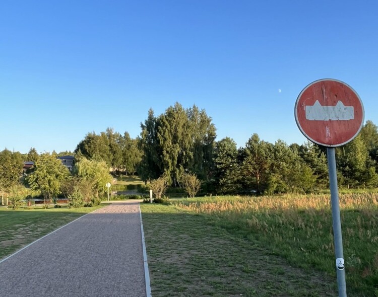 Kaip dviračiu patekti į Orvidų parką?